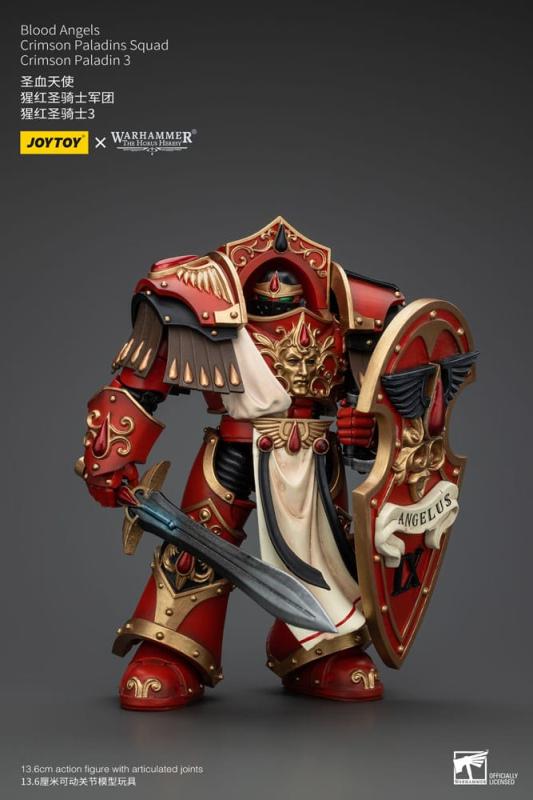 Warhammer The Horus Heresy Action Figure 1/18 Blood Angels Crimson Paladins Squad Crimson Paladin 3