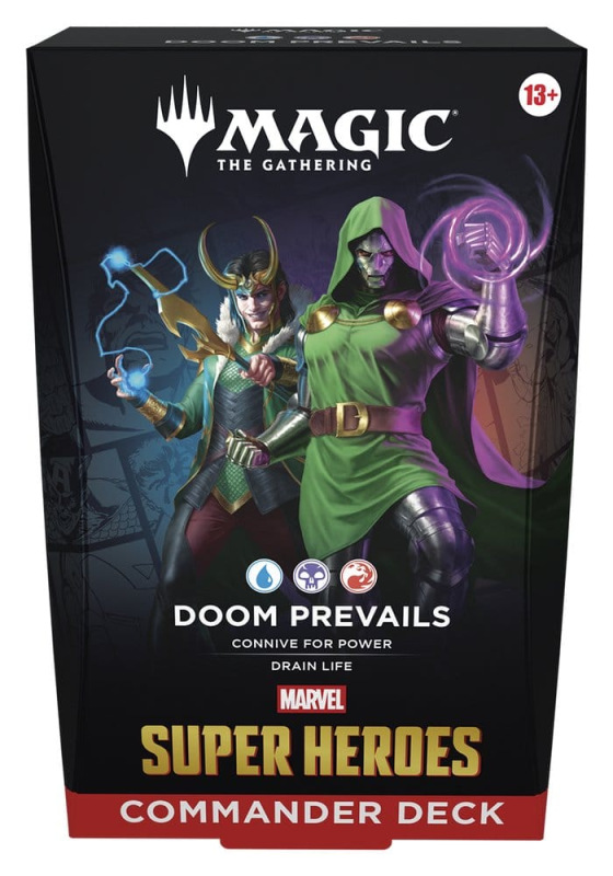 Magic the Gathering Marvel Super Heroes Commander Decks Case (4) english 11
