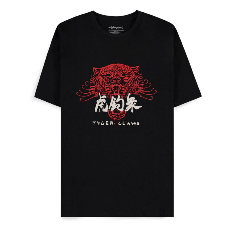 Cyberpunk 2077 T-Shirt Tiger Claws Size S