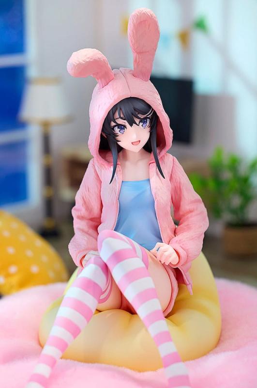 Rascal Does Not Dream of a Knapsack Kid PVC Statue 1/7 Mai Sakurajima Hoodie Look Rabbit Ears Ver. 1