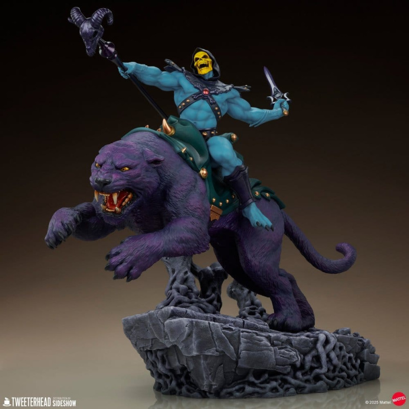 Masters of the Universe 1/4 Figure Skeletor & Panthor 81 cm 3