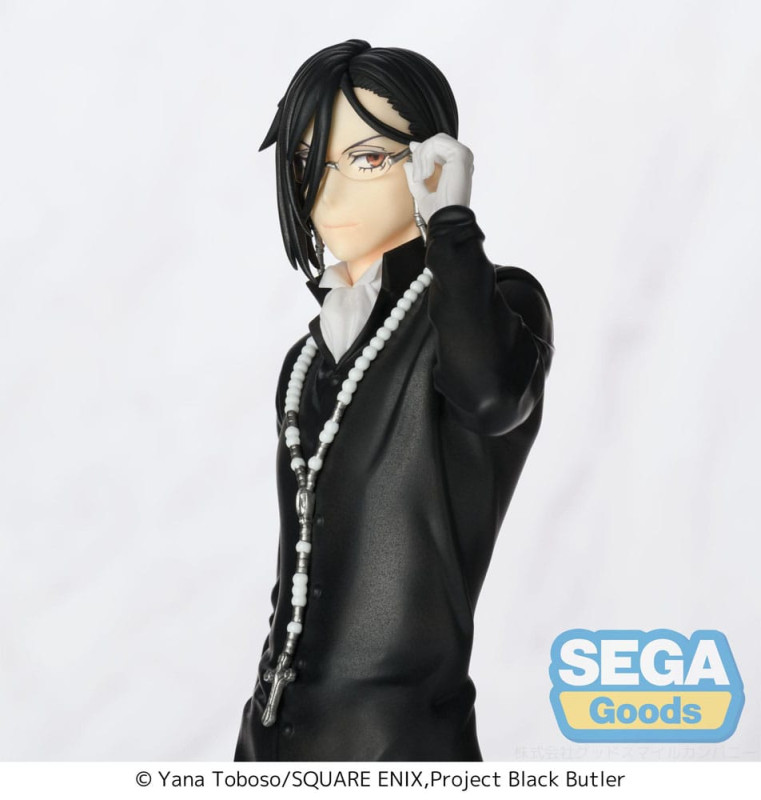 Black Butler: Boarding School Arc Luminasta PVC Statue Sebastian Michaelis 22 cm 4