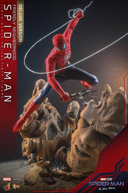 Spider-Man: No Way Home Movie Masterpiece Action Figure 1/6 Friendly Neighborhood Spider-Man (Deluxe