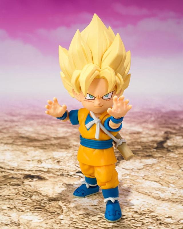 Dragon Ball S.H.Figuarts Action Figure Super Saiyan Son Goku (mini) Daima 8 cm 2