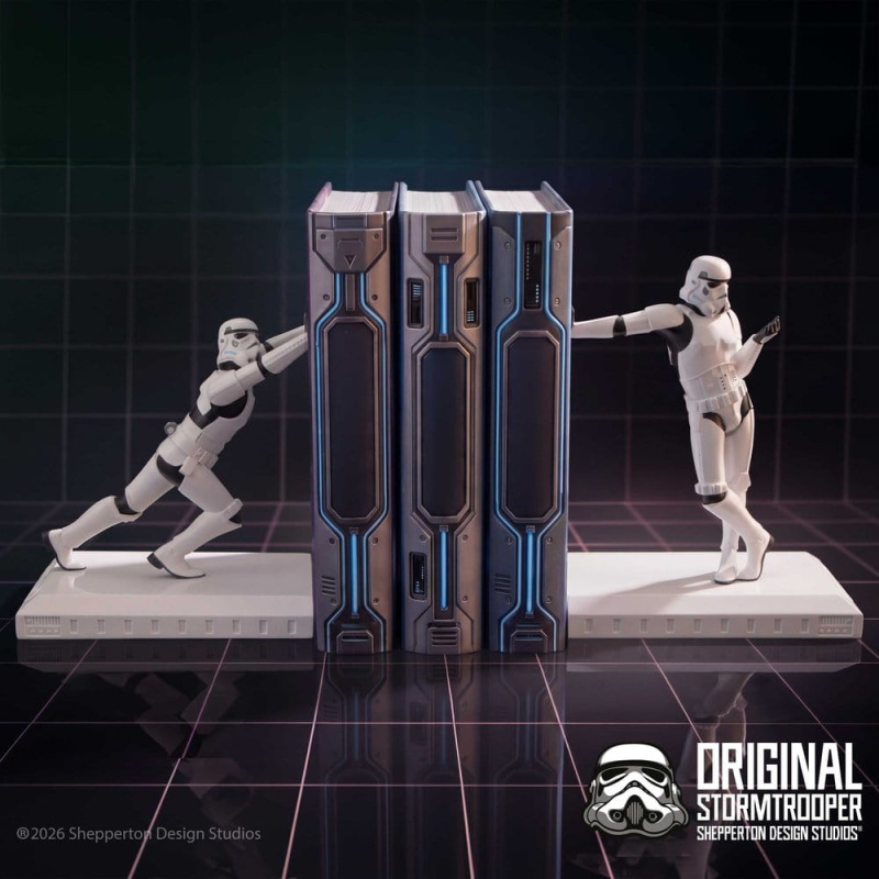 Original Stormtrooper Bookends Working Hard Hardly Working 19 cm 6