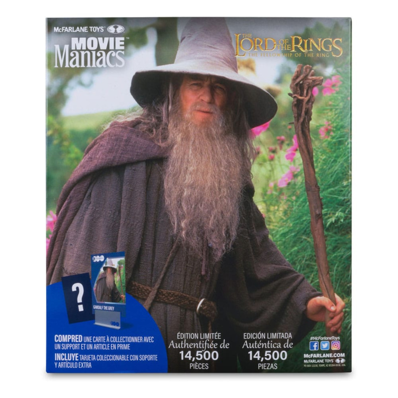 Lord of the Rings Movie Maniacs Action Figure Gandalf 18 cm 10