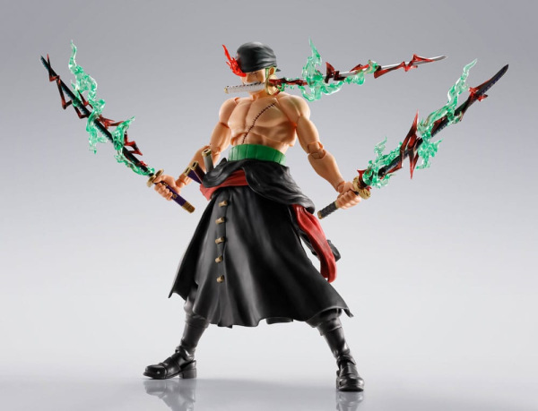 One Piece S.H.Figuarts Action Figure Roronoa Zoro The King of Hell 15 cm 3