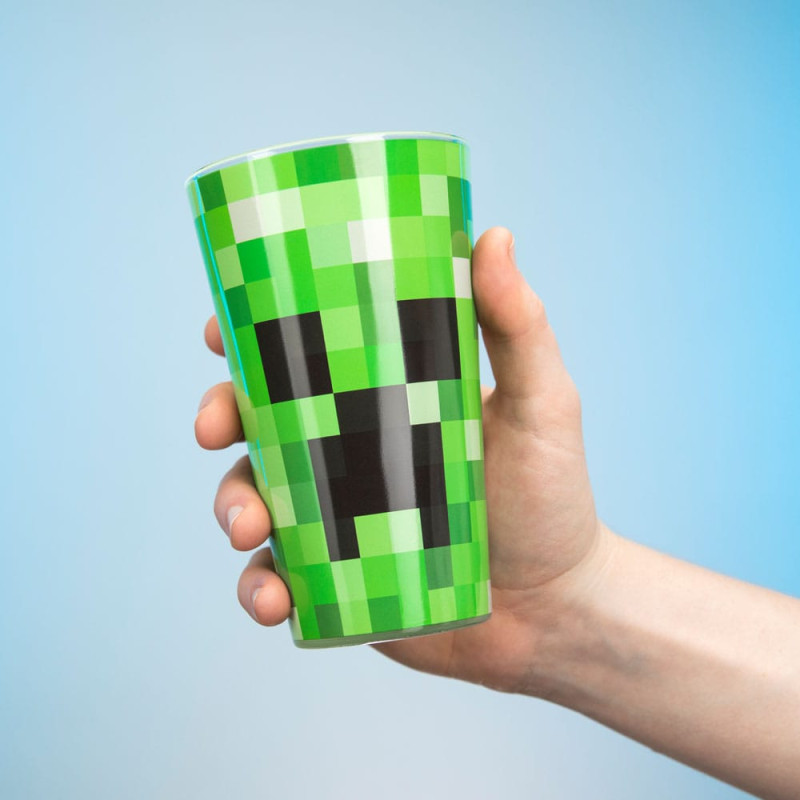 Minecraft Pint Glass Creeper 4