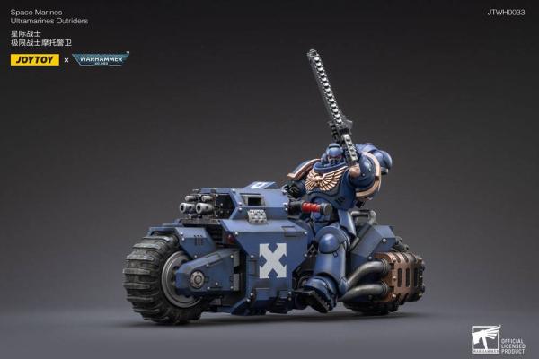 Warhammer 40k Vehicle 1/18 Ultramarines Outrider Bike 22 cm 5