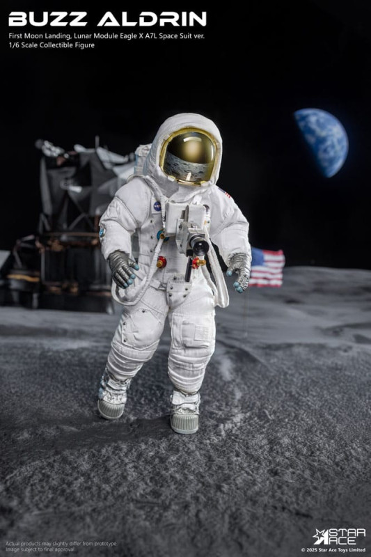 NASA Apollo 11 Action Figure 1/6 Buzz Aldrin 30 cm 2