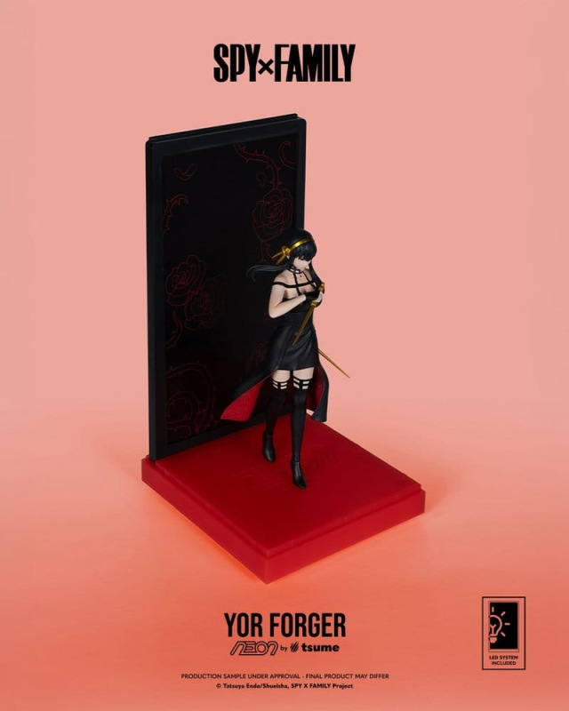 Spy x Family Neon Figure 1/9 Yor Forger 20 cm 7