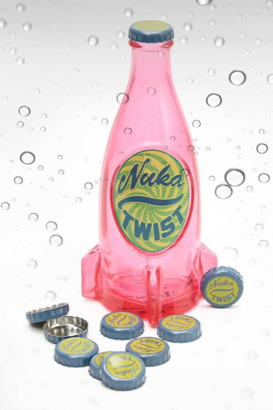 Fallout Bottle Series Replica Glass Bottle & Cap Nuka Twist 2
