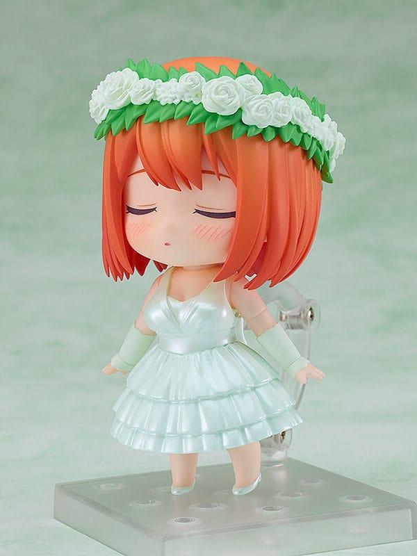 The Quintessential Quintuplets Nendoroid Action Figure Yotsuba Nakano: Wedding Dress Ver. 10 cm