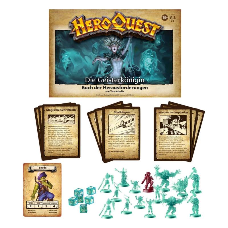 HeroQuest Board Game Expansion Die Geisterkönigin Quest Pack *German Version*