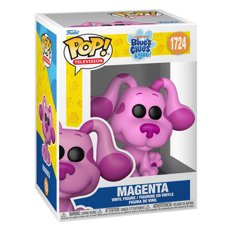 Blues Clues POP! Heroes Vinyl Magenta 9 cm 1
