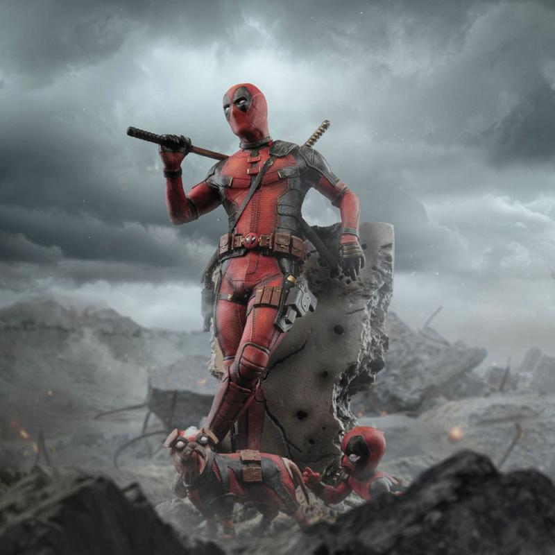 Deadpool 3 Art Scale Statue 1/10 Deadpool 21 cm