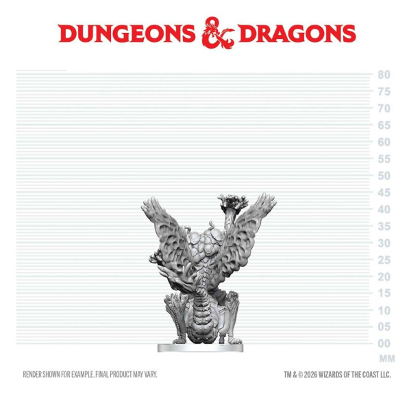 Dungeons & Dragons Nolzur's Marvelous Miniatures Unpainted Miniature Mi-Go 14 cm 1