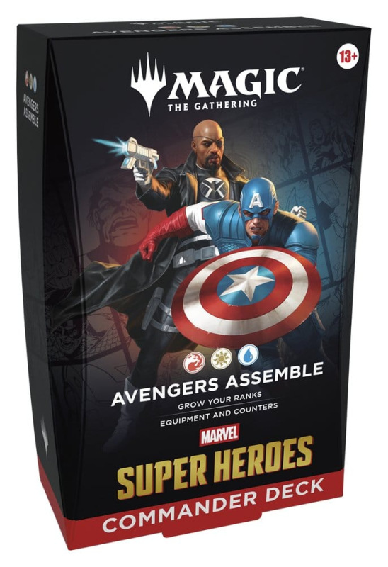 Magic the Gathering Marvel Super Heroes Commander Decks Case (4) english 1