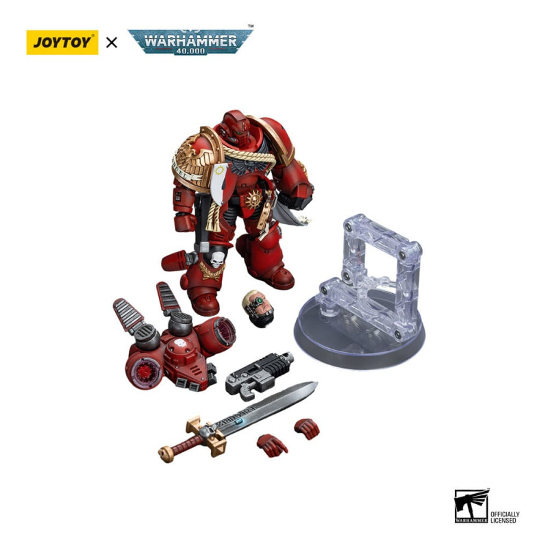 Warhammer The Horus Heresy Action Figure 1/18 Blood Angels Captain With Jump Pack 12 cm 4