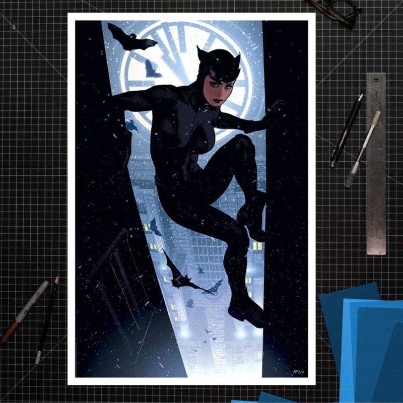 DC Comics Art Print Catwoman 41 x 61 cm - unframed 1