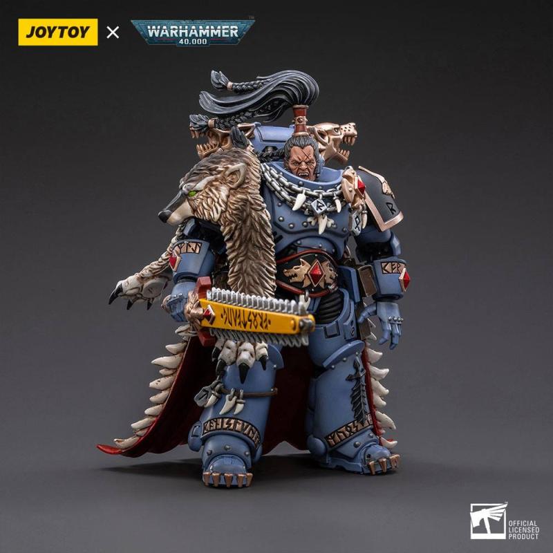 Warhammer 40k Action Figure 1/18 Space Wolves Ragnar Blackmane 13 cm 9