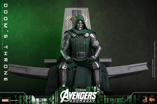 Avengers: Doomsday Movie Masterpiece Action Figure Accessory 1/6 Doom's Throne 33 cm 12