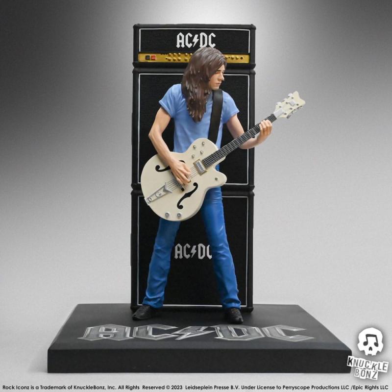 AC/DC Rock Iconz Statue Malcolm Young II 23 cm 12