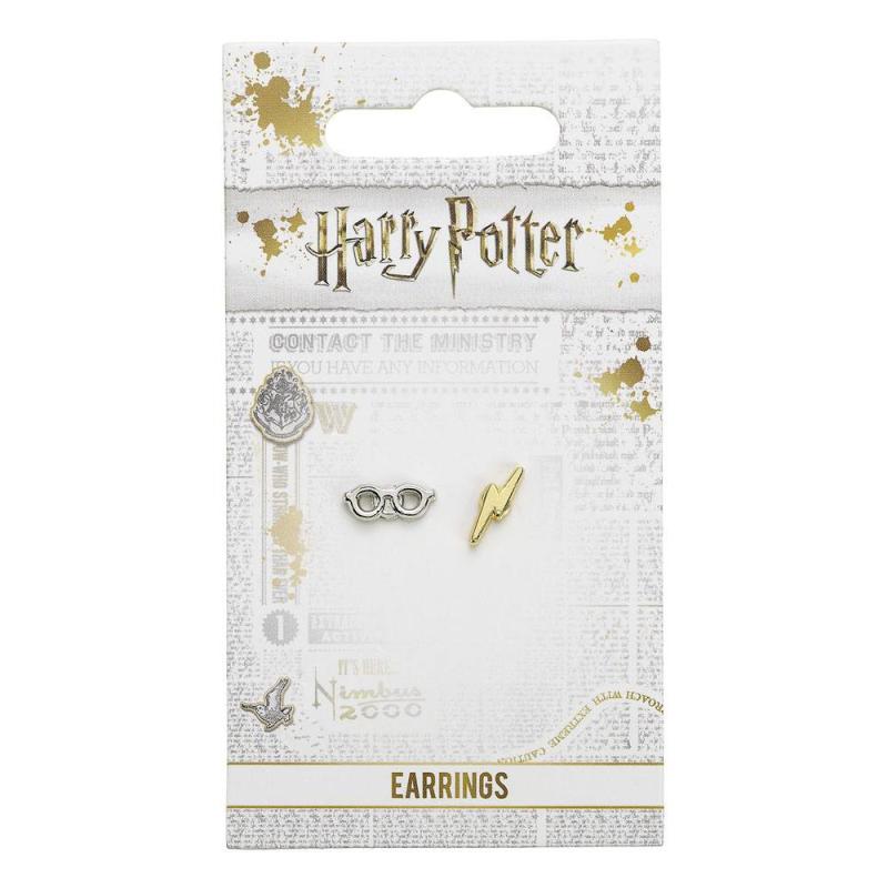Harry Potter Earrings Lightening Bolt & Glasses