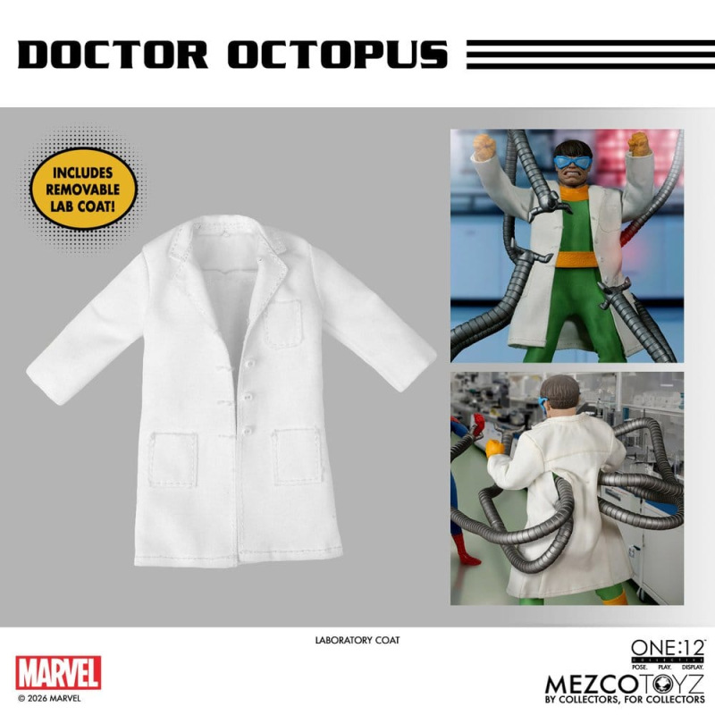 Marvel Comics One:12 Collective Action Figure 1/12 Doctor Octopus 16 cm 3
