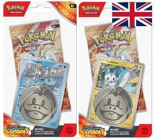 Pokémon TCG Scarlet & Violet 08 Surging Sparks Checklane Blister *English Version* Set (2)