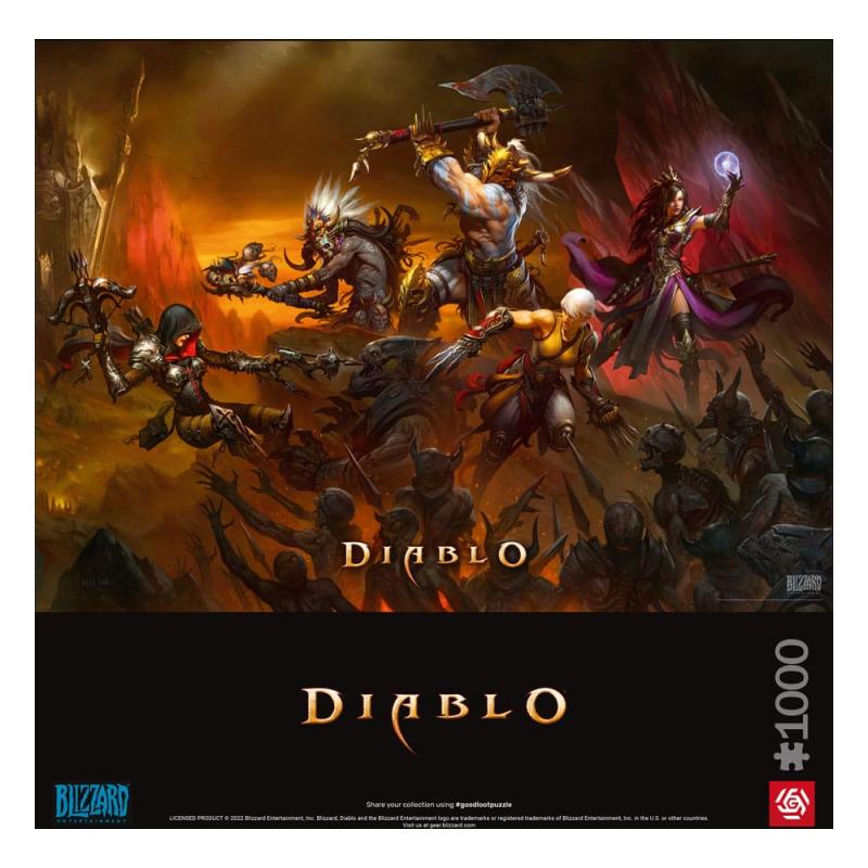 Diablo Gaming Puzzle Heroes Battle (1000 pieces)