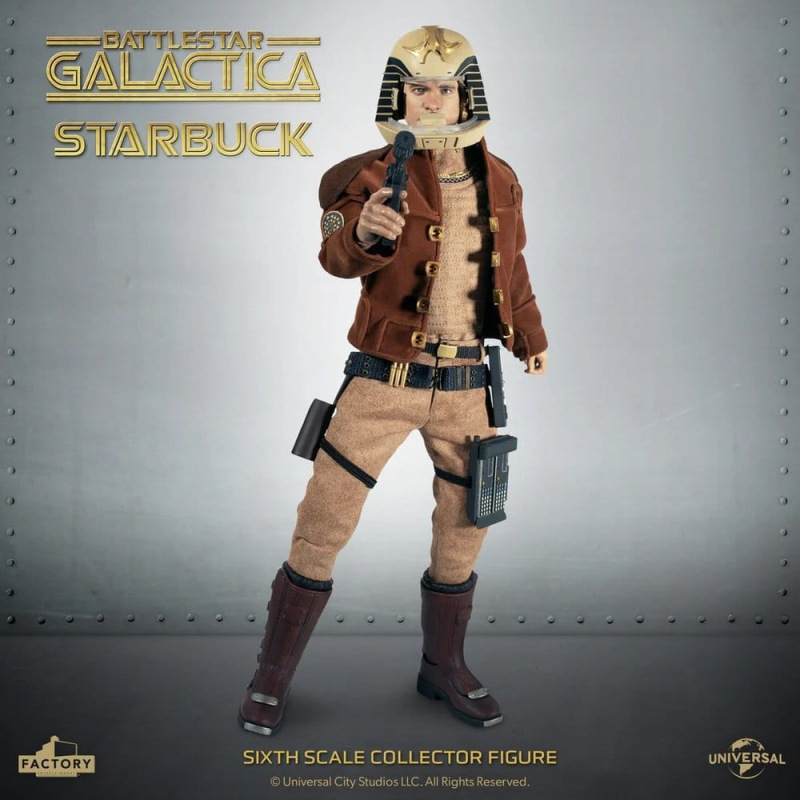 Battlestar Galactica Action Figure 1/6 Lieutenant Starbuck 15 cm 5