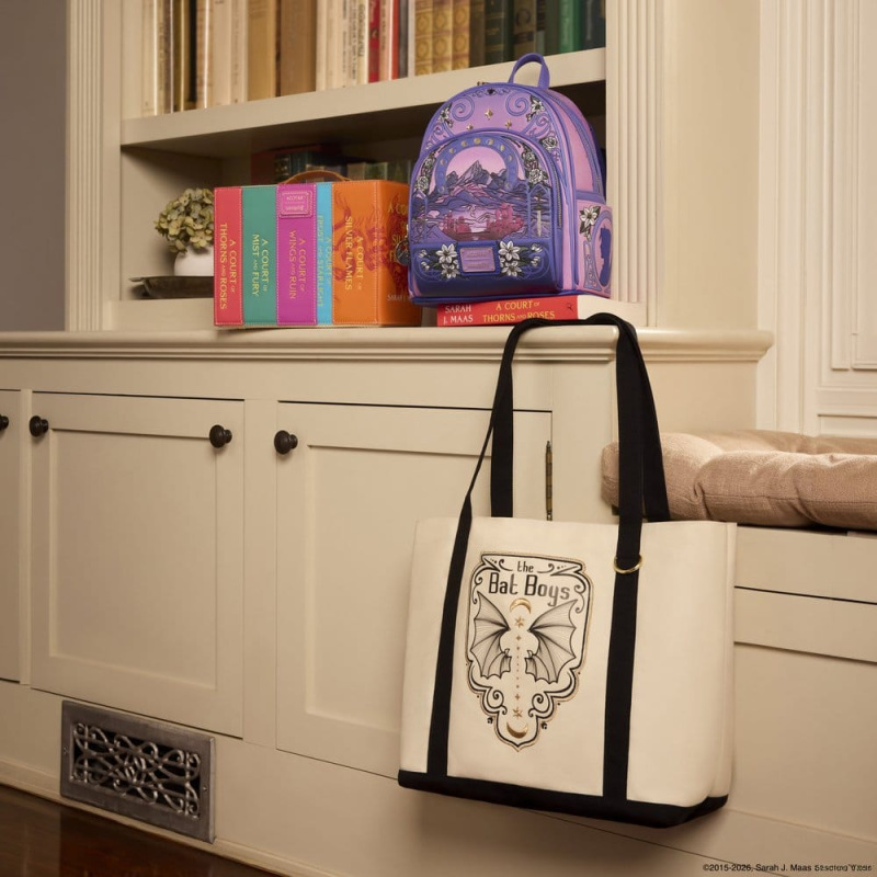 A Court of Thorns and Roses by Loungefly Mini Backpack Night Court Ramiel Mountain 2