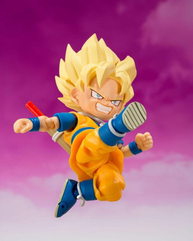 Dragon Ball S.H.Figuarts Action Figure Super Saiyan Son Goku (mini) Daima 8 cm 5