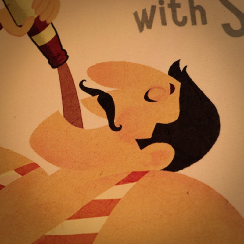 Fallout Art Print Sunset Sarsaparilla Limited Edition 42 x 30 cm 1