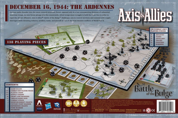 Avalon Hill board game Axis & Allies: Battle of the Bulge *English Version* 1