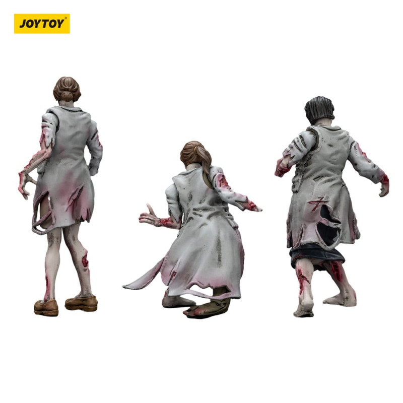 Zombie Dark Source Action Figures 3-Pack Medics 8 cm 8