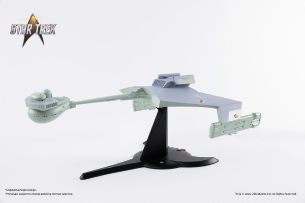 Star Trek TOS DieCast Replica 1/350 Klingon D7 Battle Cruiser Original Concept Design heo EU Exclusi 11