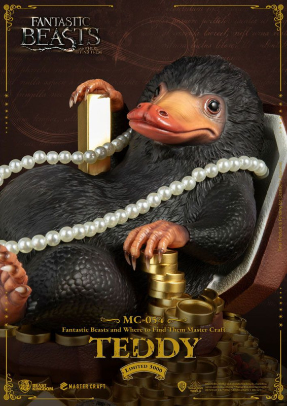 Fantastic Beasts Master Craft Statue Teddy 21 cm 5