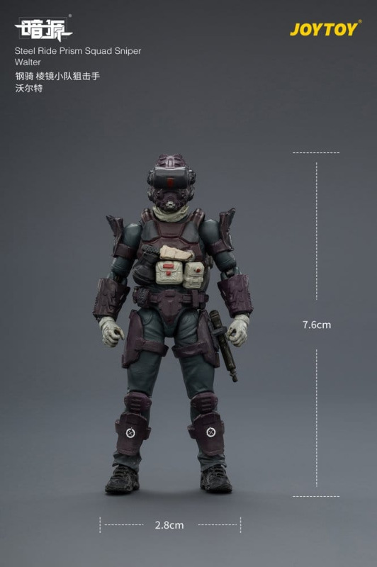 Dark Source Steel Ride Action Figure Prism Squad 8 cm 11