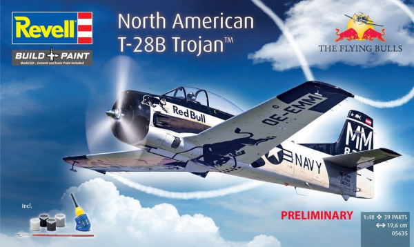 Flying Bulls Revell Gift Set T-28B Trojan