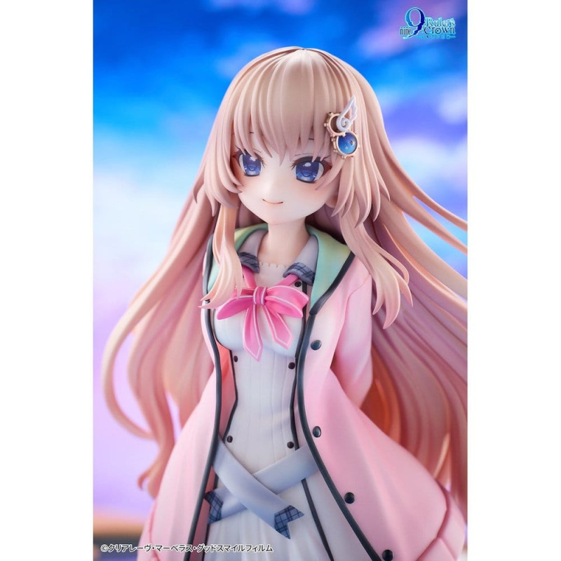 9-nine- PVC Figure 1/6 Ruler's Crown Miyako Kujo 25 cm 2