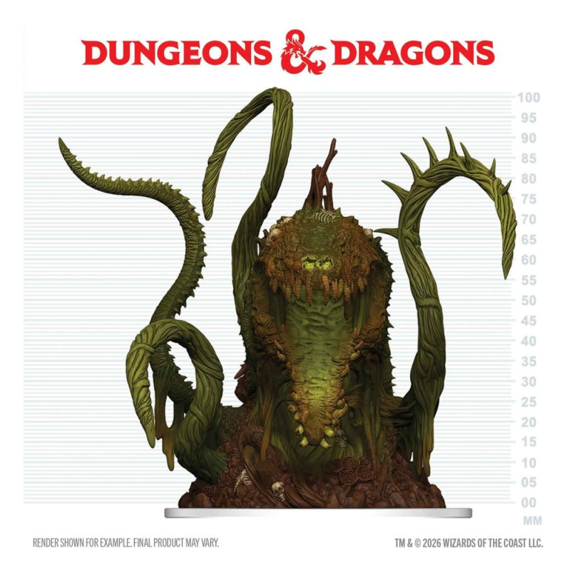 D&D Icons of the Realms Mini Figure Spore of Moander Boxed Miniature 15 cm