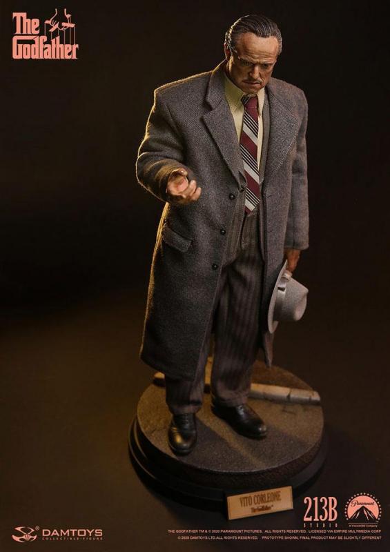 The Godfather: Vito Corleone 1/6 Action Figure Golden Years Version - Damtoys