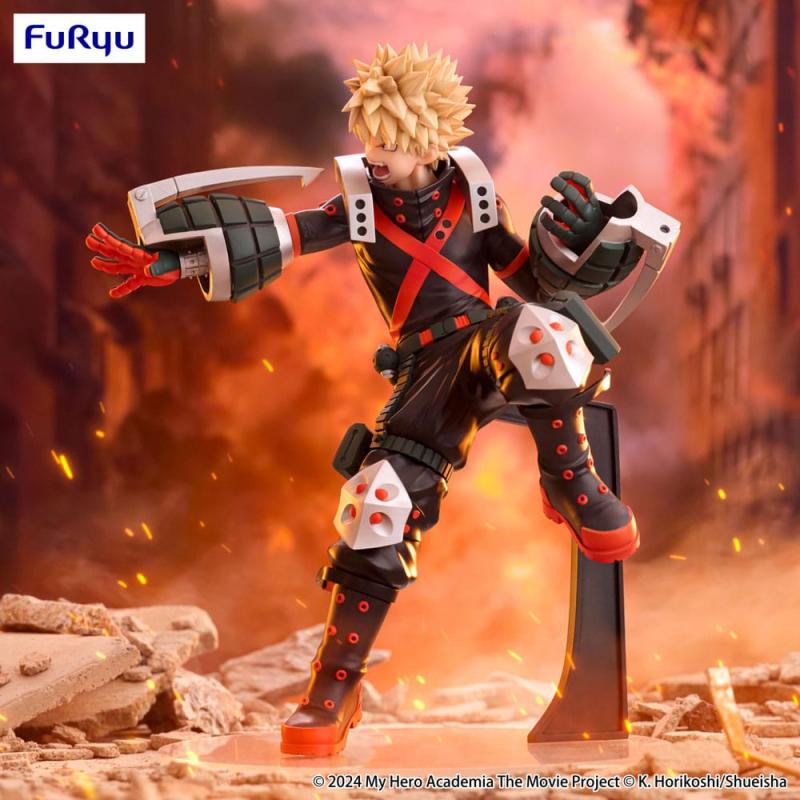 My Hero Academia: You're Next Trio-Try-iT PVC Statue Katsuki Bakugo 21 cm 9