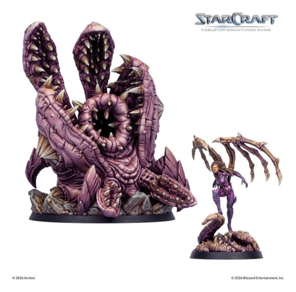 StarCraft TMG Hero Expansion Set Zerg: Kerrigan & Omega Worm 2