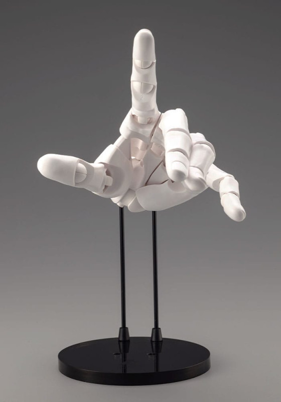 Takahiro Kagami PVC Artist Support Item Hand 1/1 Model Men /L White 22 cm 4