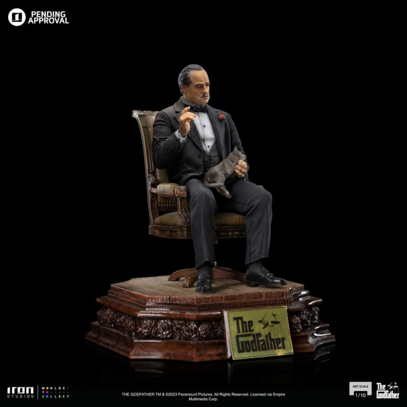 The Godfather Scale Statue 1/10 Don Vito Corelione 19 cm 6
