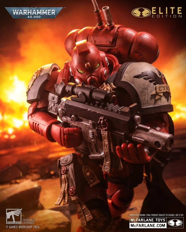 Warhammer 40,000 Dawn of War McFarlane Elite Edition Action Figure Captain Cyrus (Dawn of War 4) 20 13