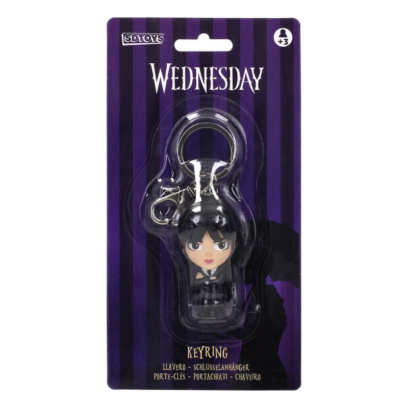 Wednesday Keychain Wednesday 7 cm 3